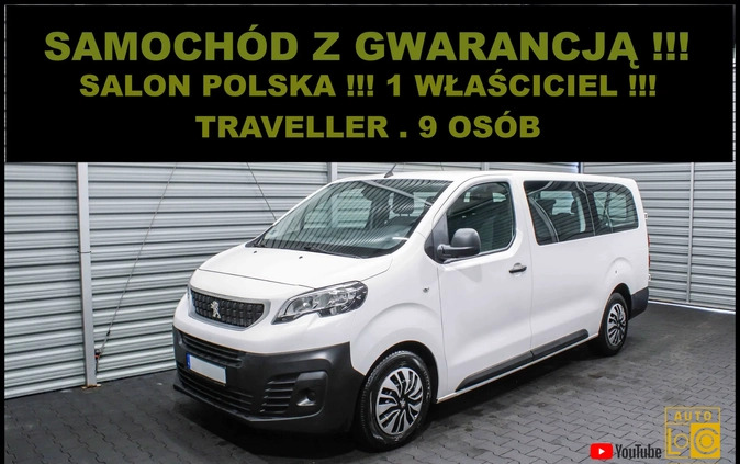 samochody osobowe Peugeot Traveller cena 93777 przebieg: 71000, rok produkcji 2019 z Żerków